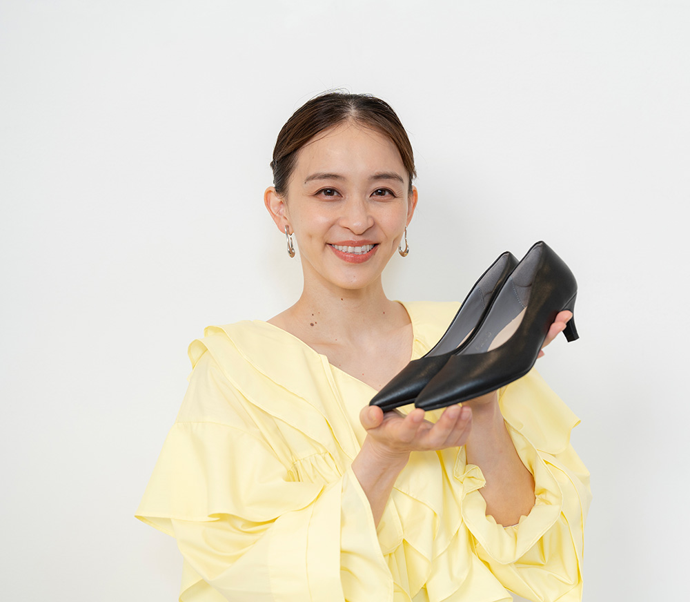 跳べるパンプス　田中理恵